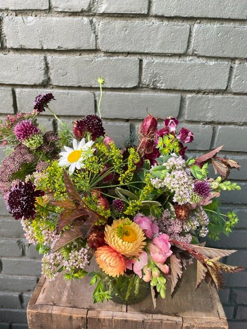 designer’s choice seasonal arrangement flowers from flower + furbish Shop now at flower + furbish
