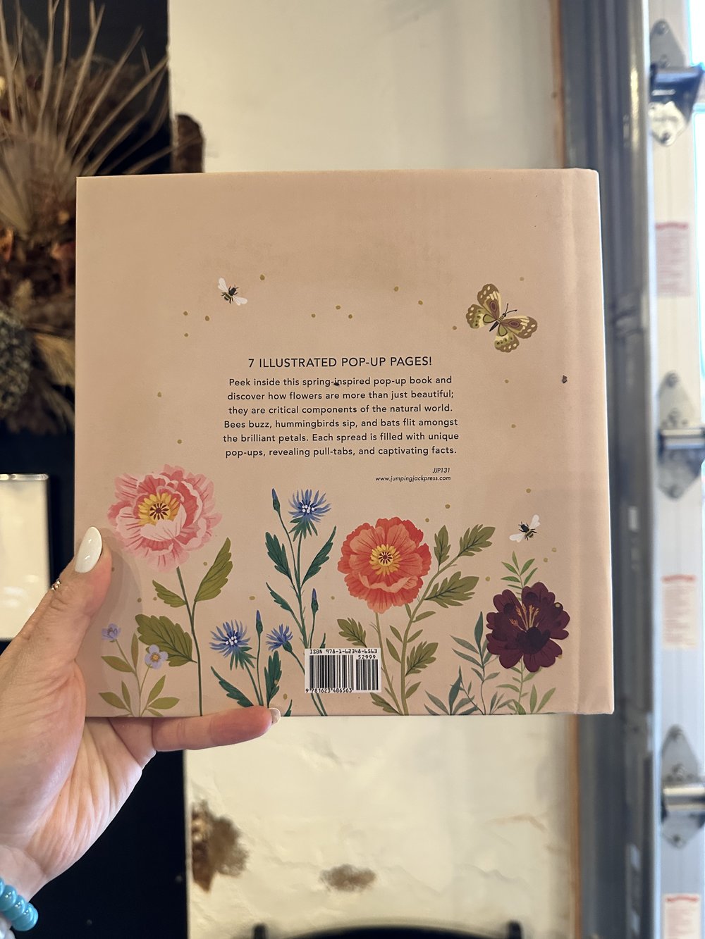 flora: a botanical pop-up book book from flower + furbish Shop now at flower + furbish