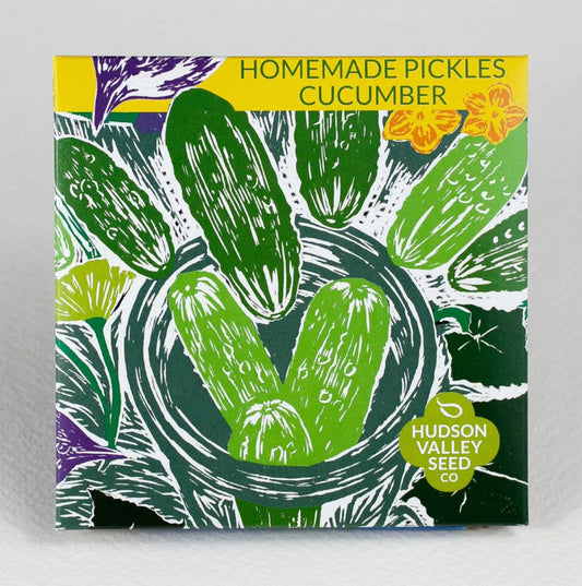 hudson valley homemade pickles cucumber seeds seed from flower + furbish Shop now at flower + furbish