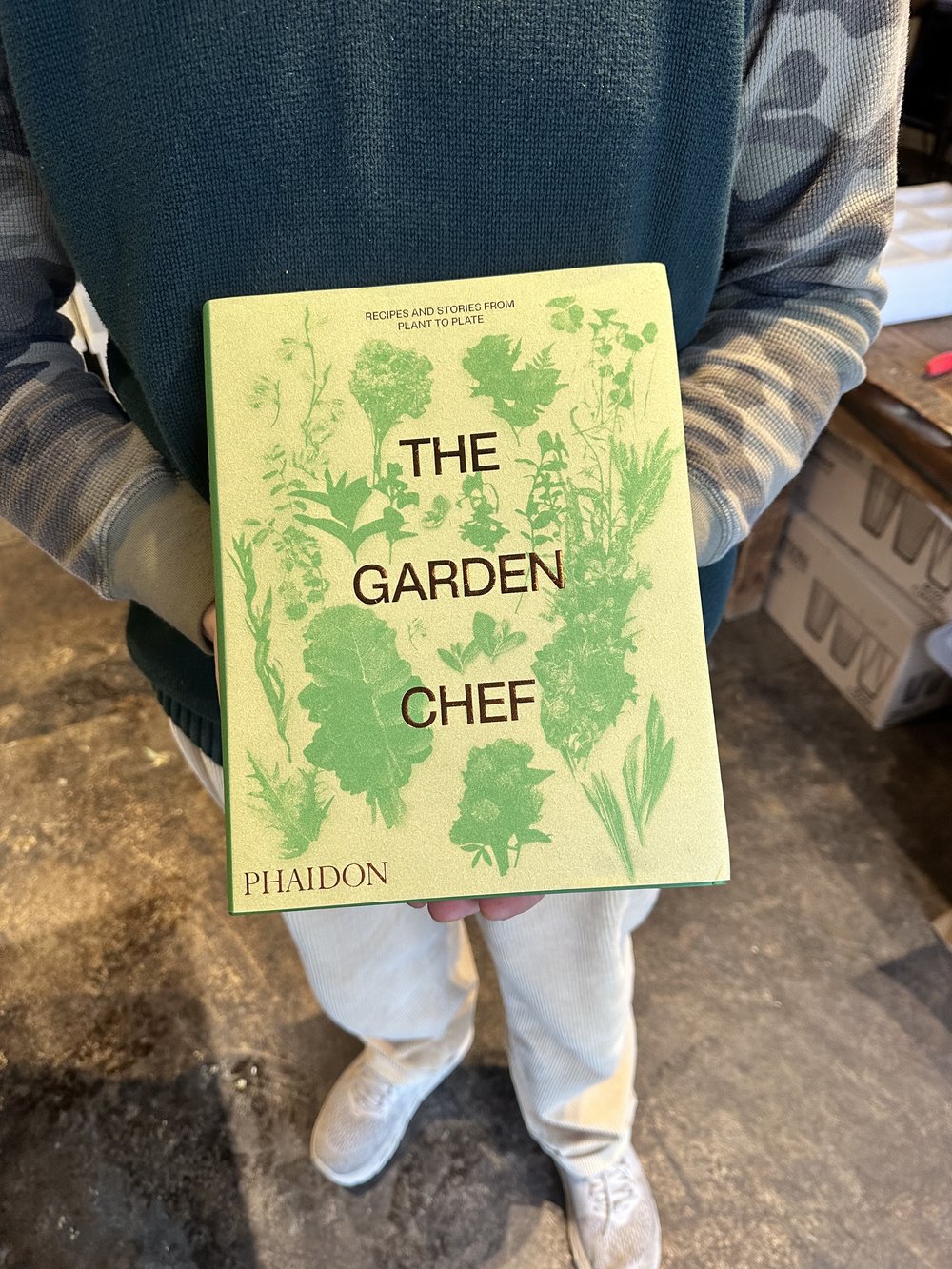 the garden chef: recipes and stories from plant to plate from flower + furbish Shop now at flower + furbish