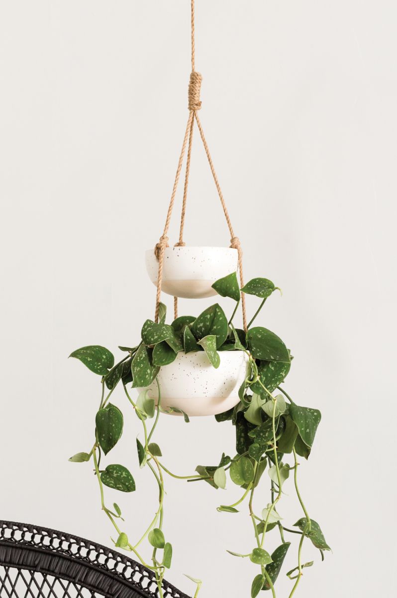 porch hanging pot plant pot from flower + furbish Shop now at flower + furbish
