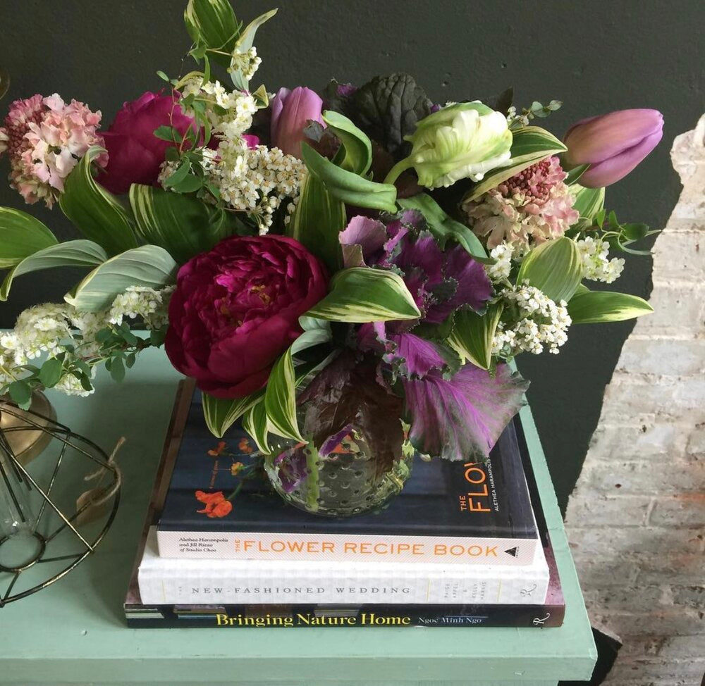 custom sympathy arrangement shop now at flower + furbishfloral arrangement, Funeral, sympathy, vased arrangement