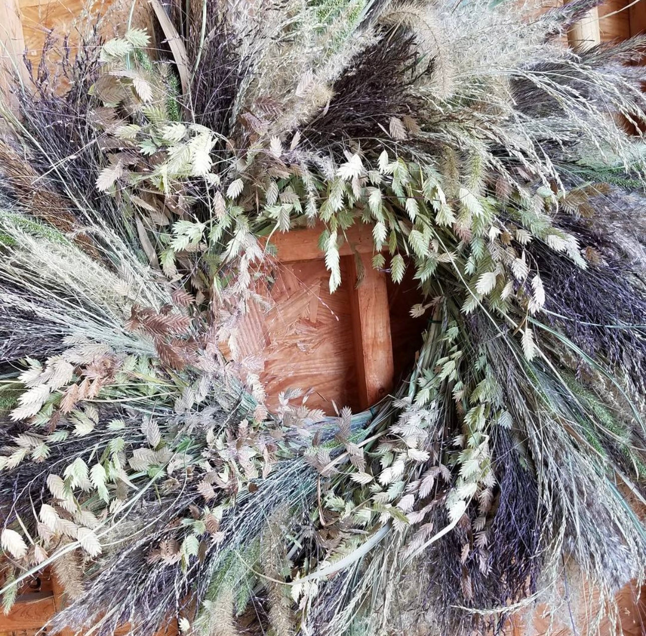 foraged fall wreath with sue ellen claggett workshop from flower + furbish Shop now at flower + furbish
