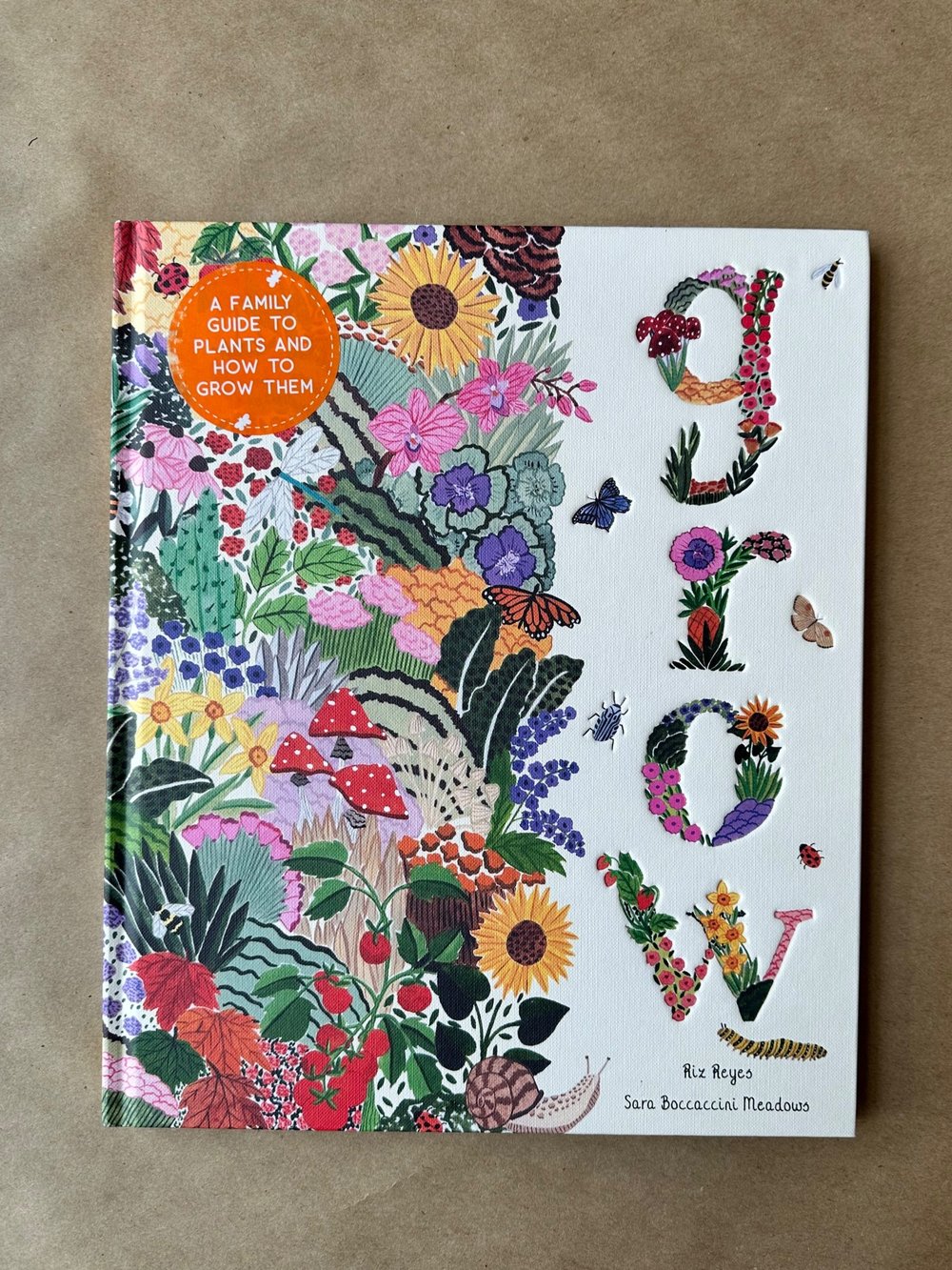 grow: a family guide to plants and how to grow them book from flower + furbish Shop now at flower + furbish