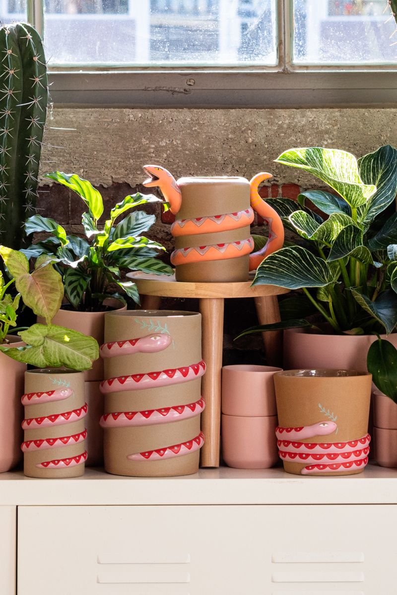 serpent vase vase from flower + furbish Shop now at flower + furbish