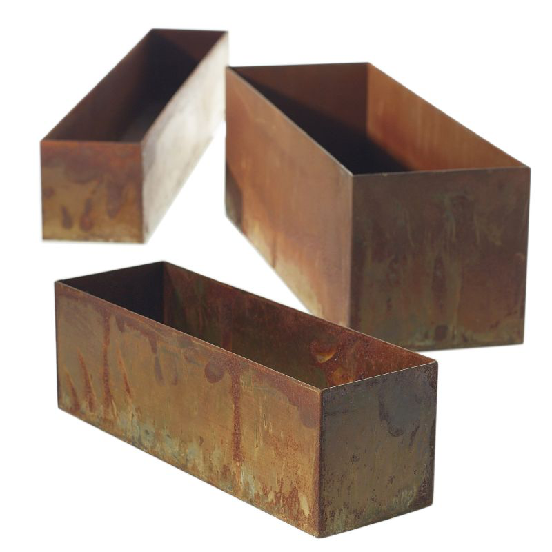 galvanized planter planter from flower + furbish Shop now at flower + furbish