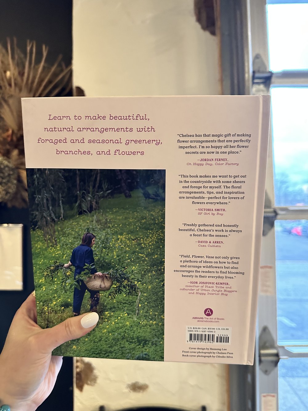field, flower, vase: arranging and crafting with seasonal and wild blooms book from flower + furbish Shop now at flower + furbish