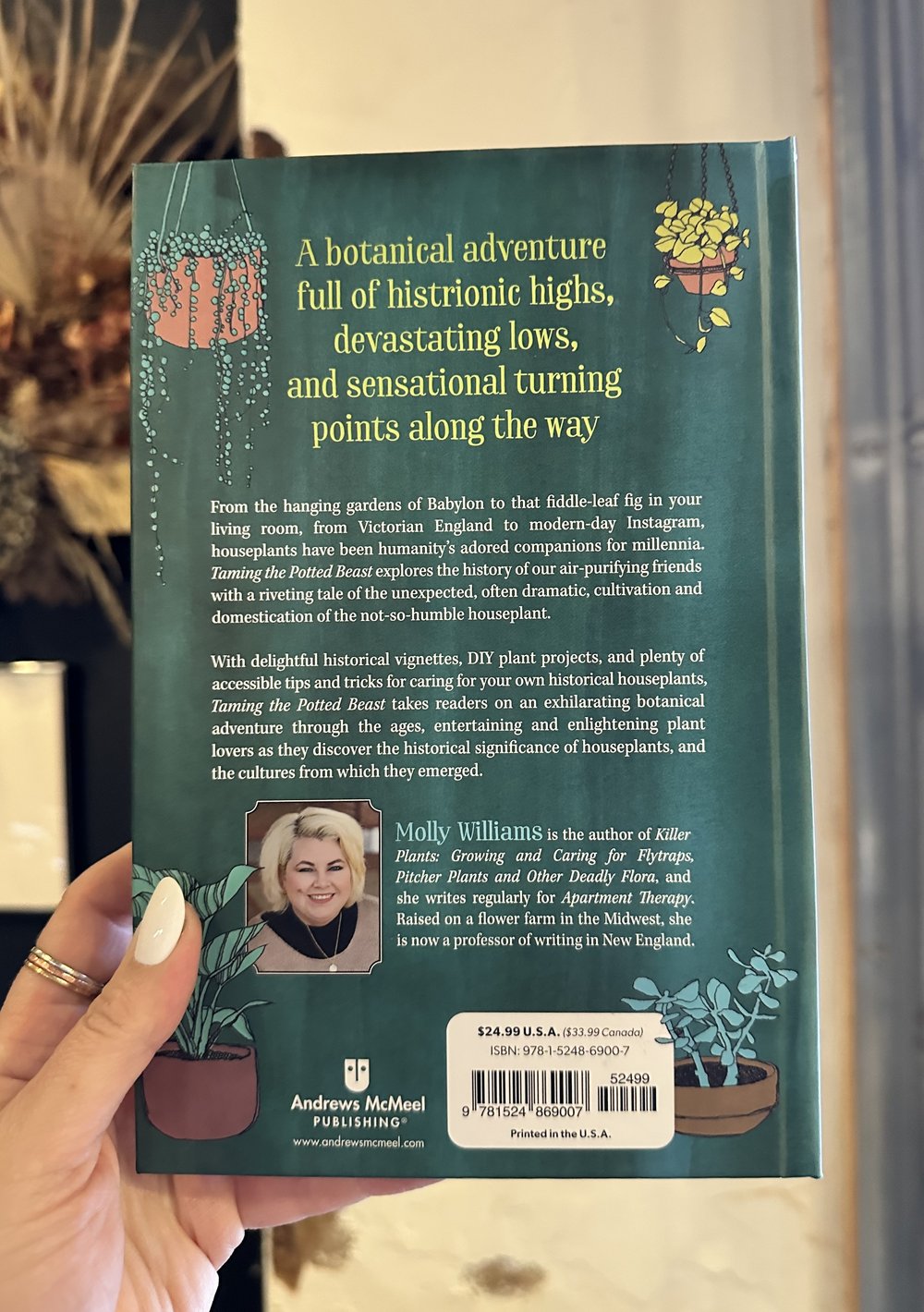 taming the potted beast: the strange and sensational history of the not-so-humble houseplant from flower + furbish Shop now at flower + furbish