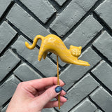 curious cats plant sticks shop now at flower + furbishcelebration, Gift, plant, Plant accessory, shipping, thank you