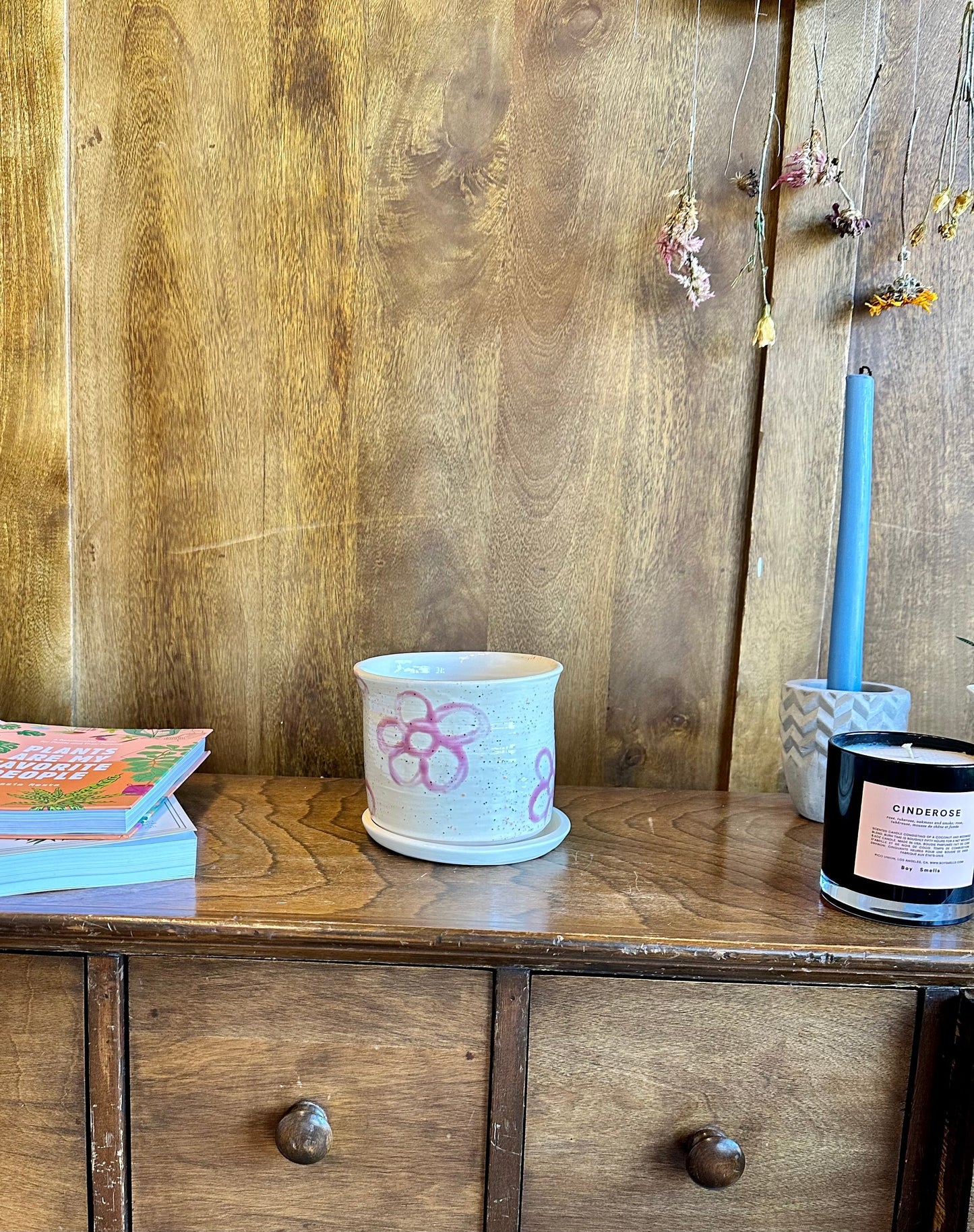 speckled flower pot plant pot from flower + furbish Shop now at flower + furbish