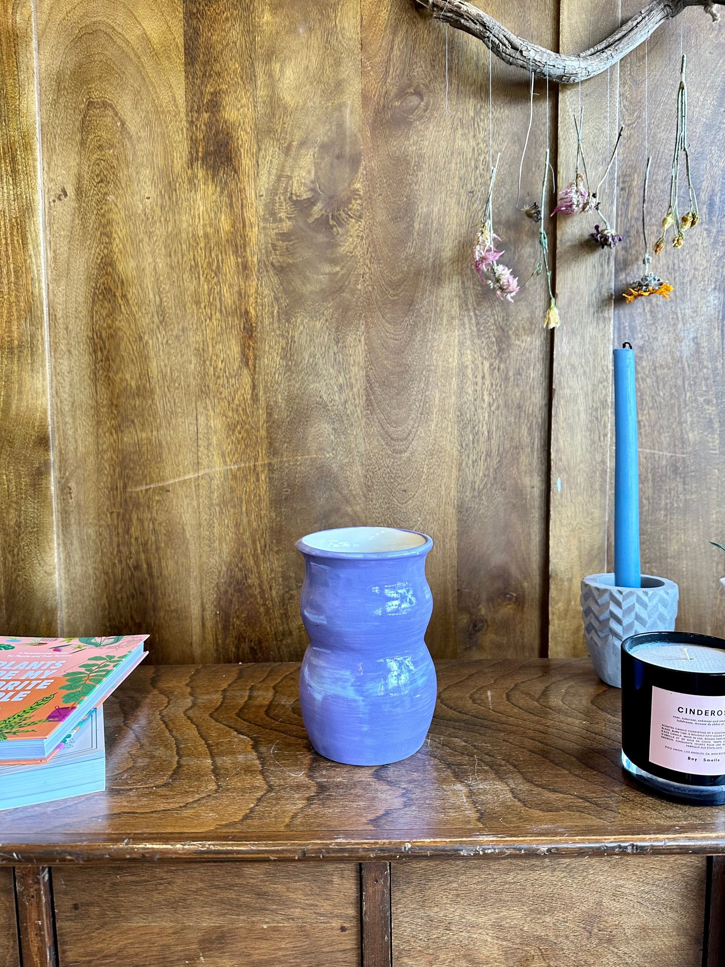 lavender vase vase from flower + furbish Shop now at flower + furbish