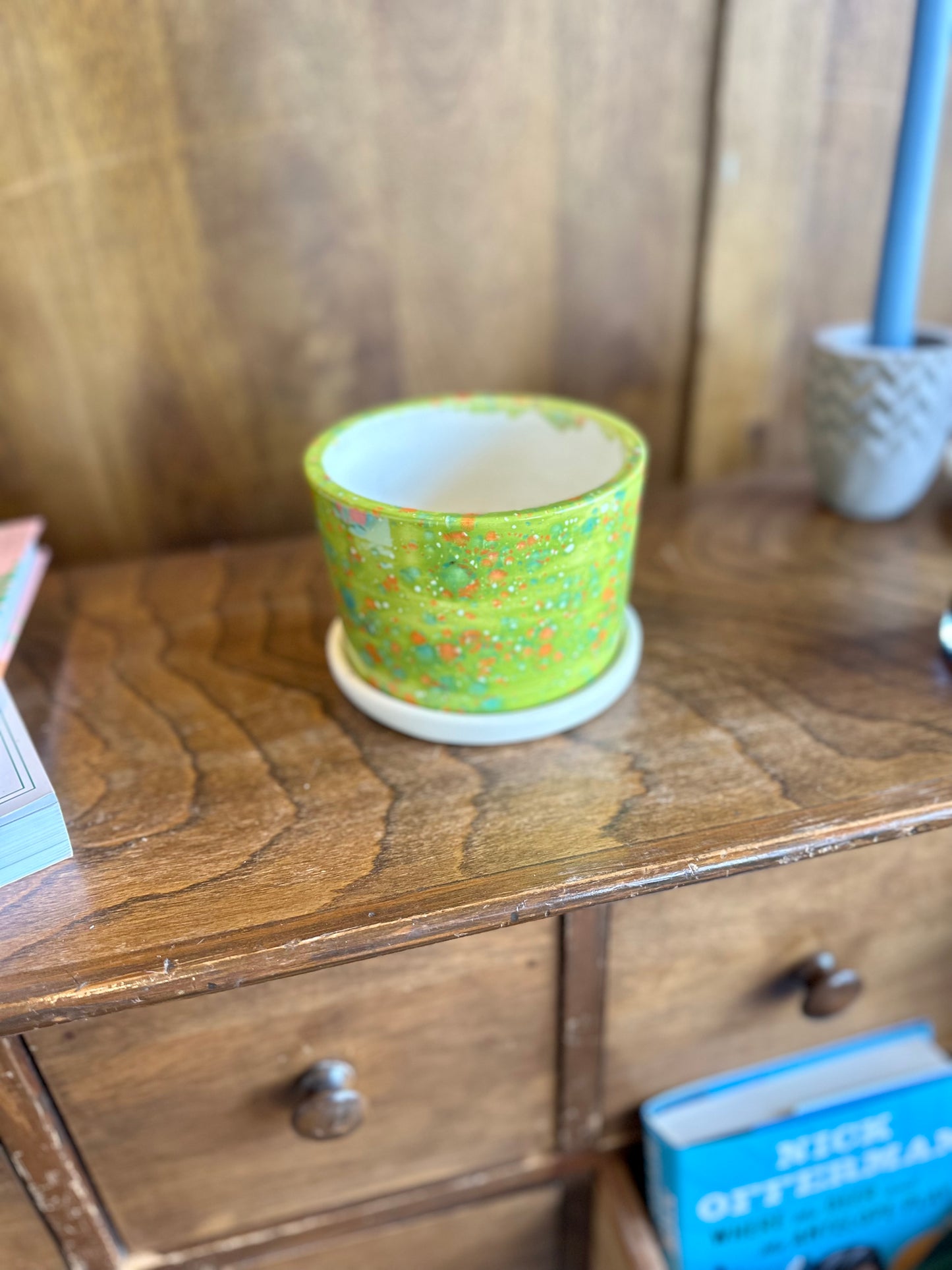 speckle pot plant pot from flower + furbish Shop now at flower + furbish