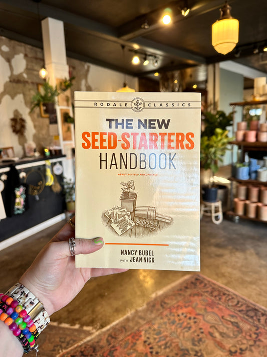 the new seed-starters handbook  from flower + furbish Shop now at flower + furbish
