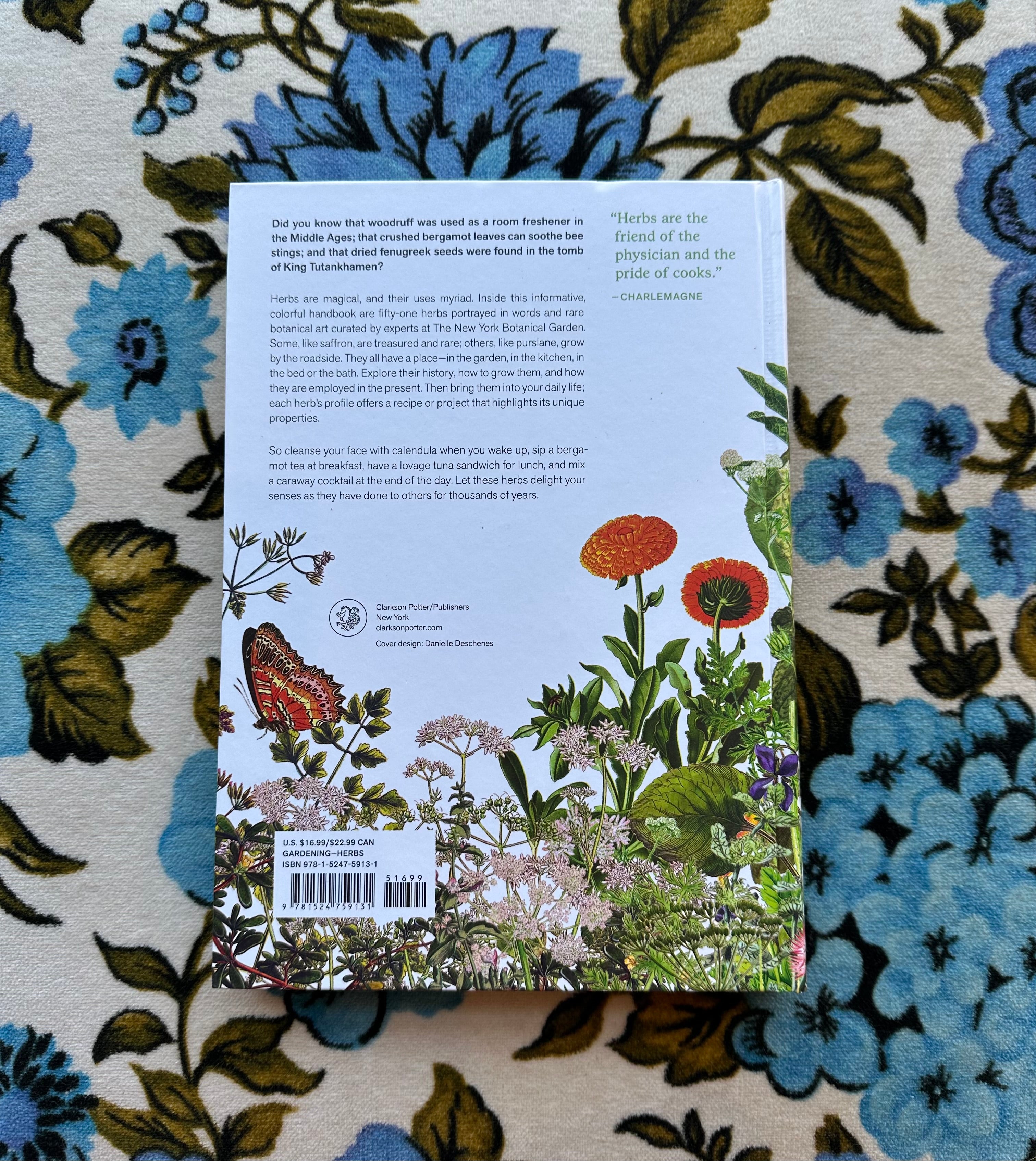 herbal handbook: 50 profiles in words and art from the rare book collections of the new york botanical garden shop now at flower + furbishherbal medicine, Herbs, shipping