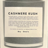 cashmere kush boy smells candle candle from flower + furbish Shop now at flower + furbish