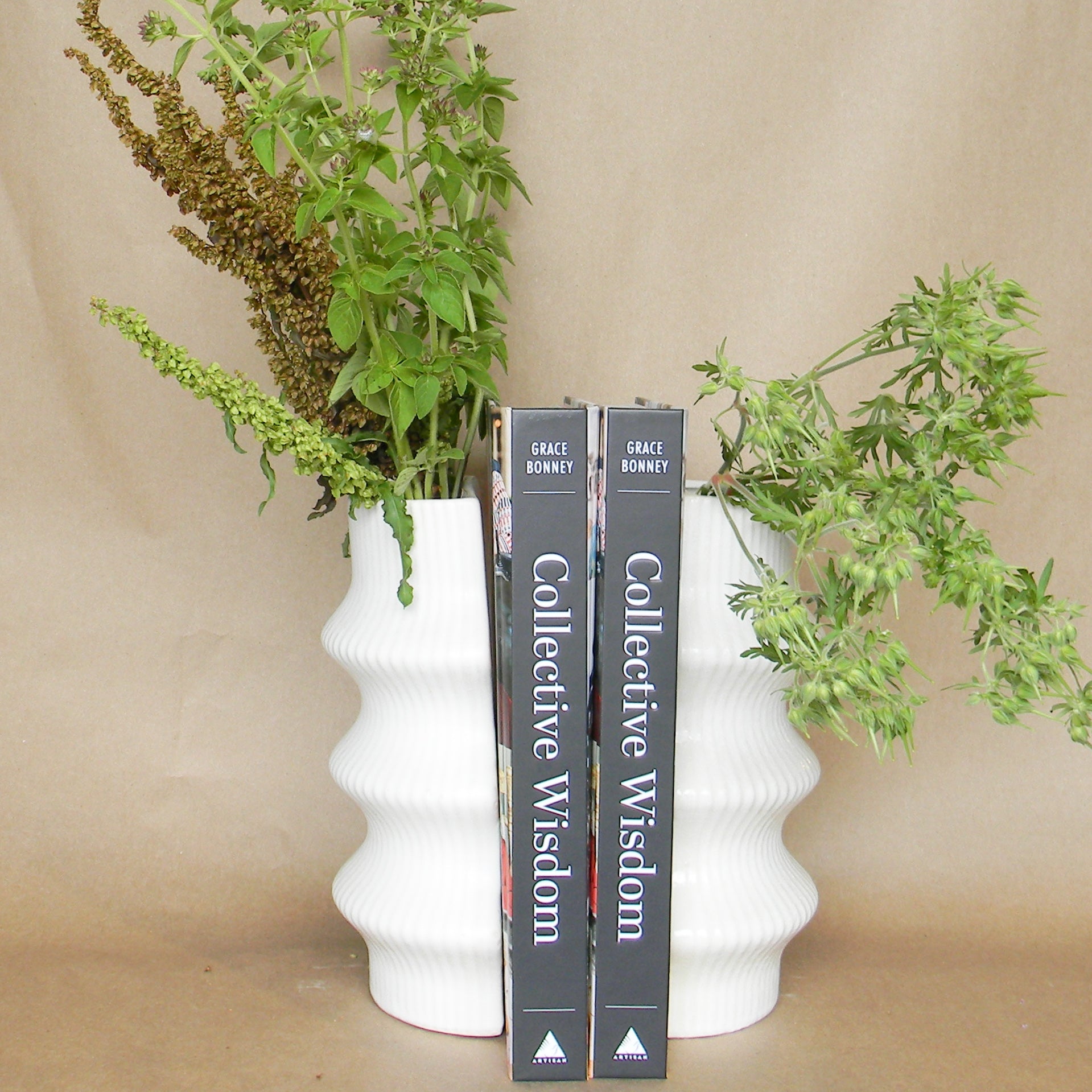 claude vase bookend shop now at flower + furbishvase, vessel