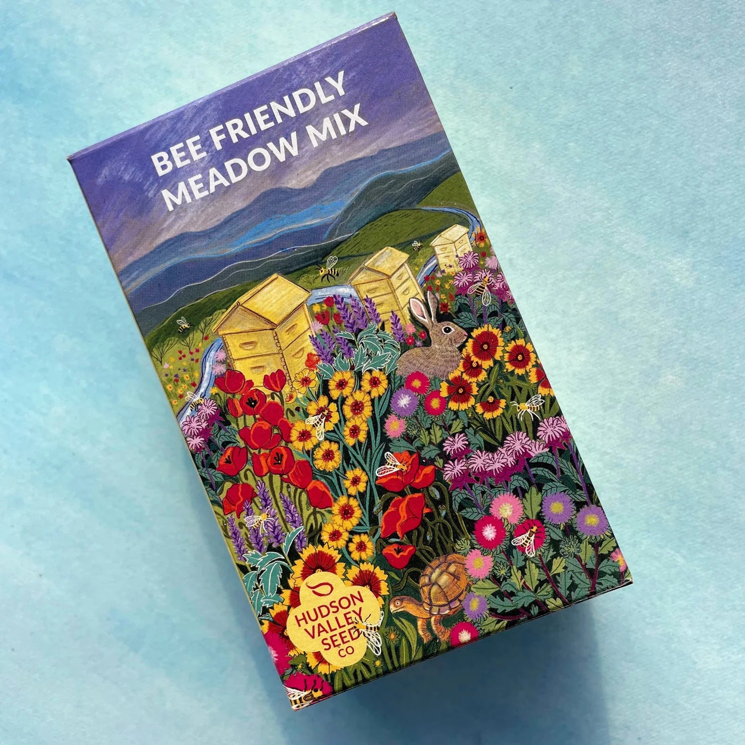 hudson valley bee friendly meadow mix seed shaker shop now at flower + furbishgarden, seed, shipping