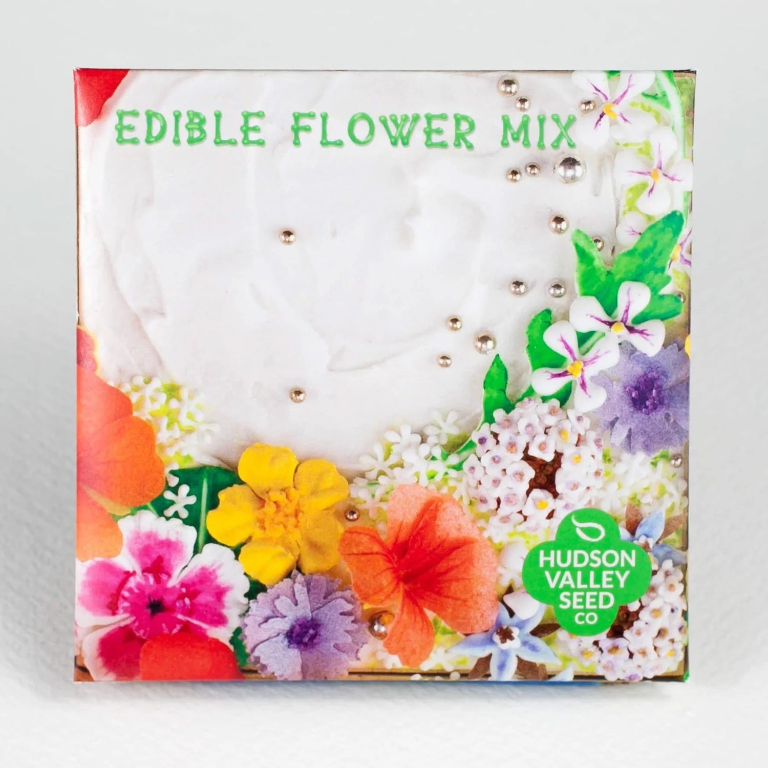 hudson valley edible flower mix seeds shop now at flower + furbishgarden, seed, shipping