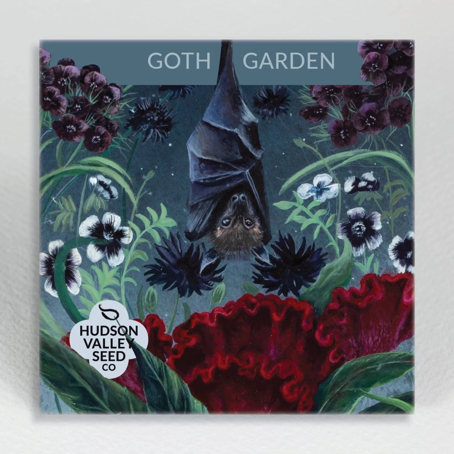 hudson valley goth garden flower mix seeds shop now at flower + furbishgarden, seed, shipping