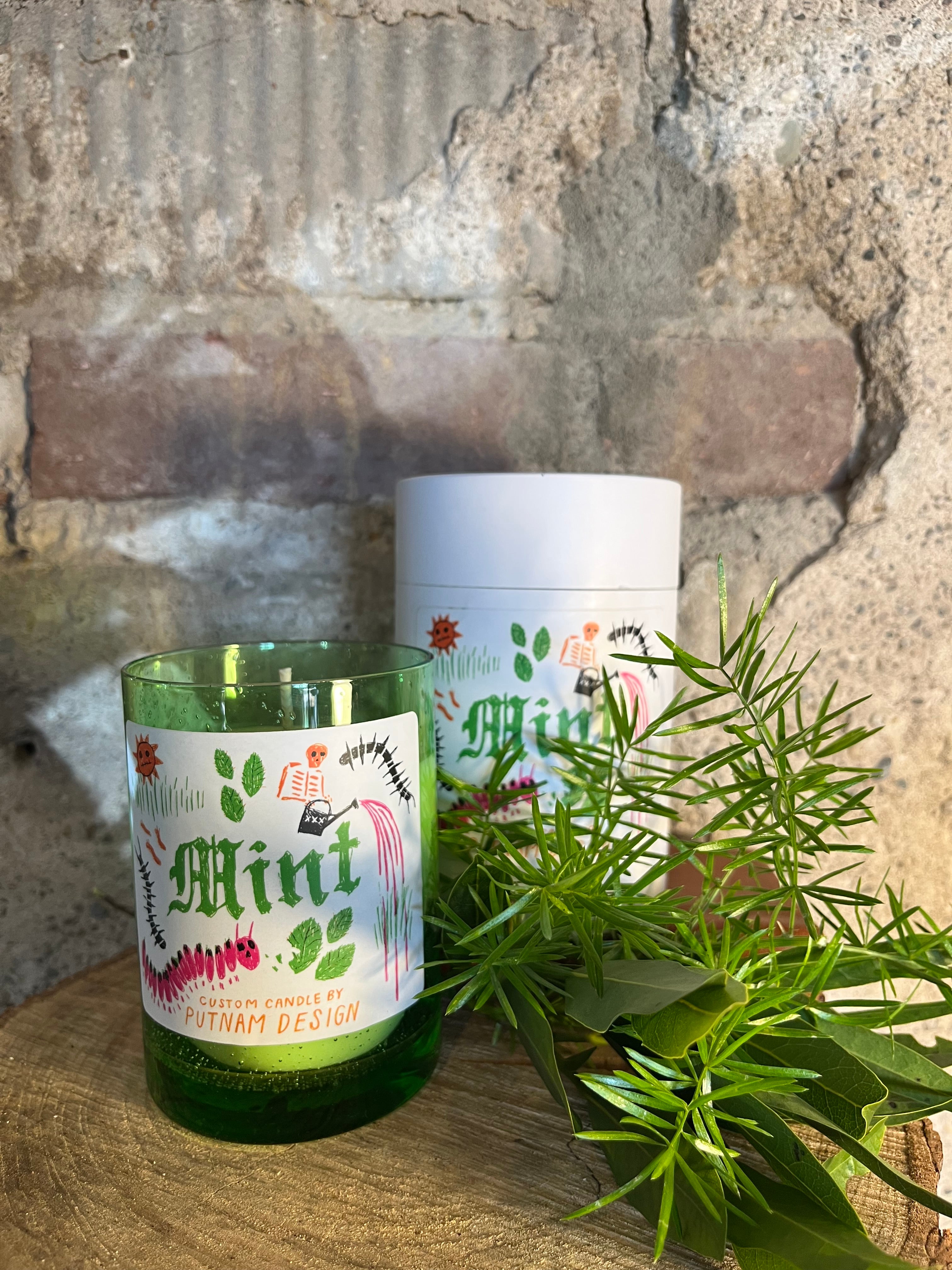 mint candle by putnam design shop now at flower + furbishcandle, Gift, putnam candle, shipping