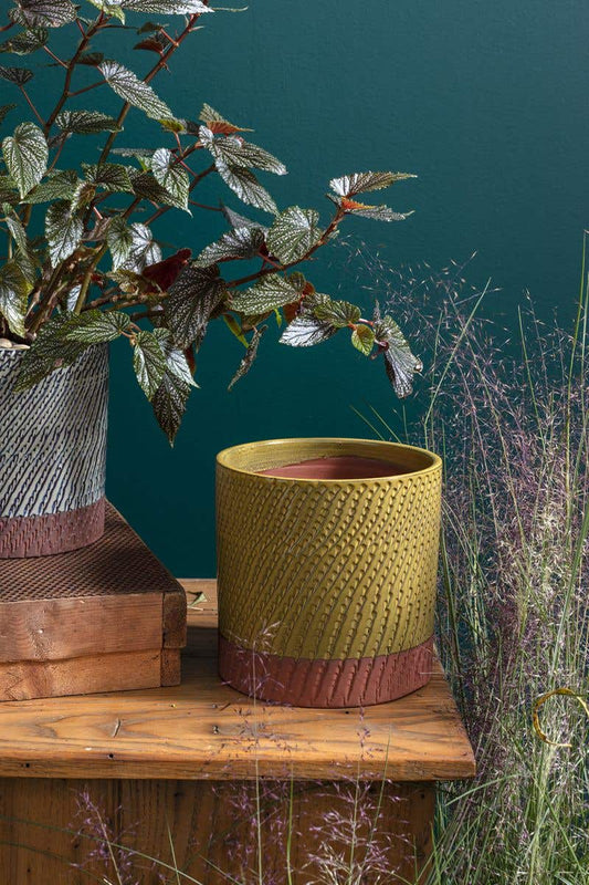 yarrow pot plant pot from flower + furbish Shop now at flower + furbish