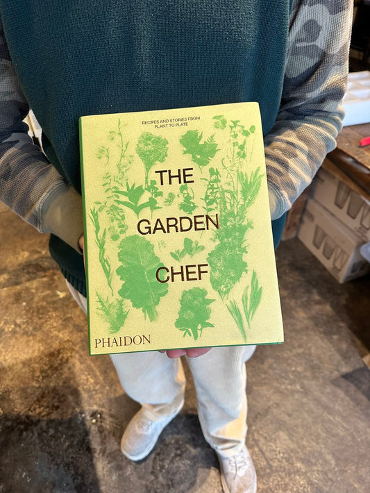 the garden chef: recipes and stories from plant to plate  from flower + furbish Shop now at flower + furbish