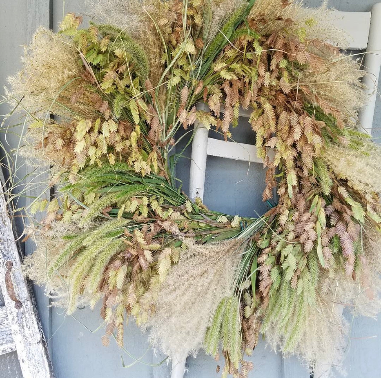 foraged fall wreath with sue ellen claggett workshop from flower + furbish Shop now at flower + furbish