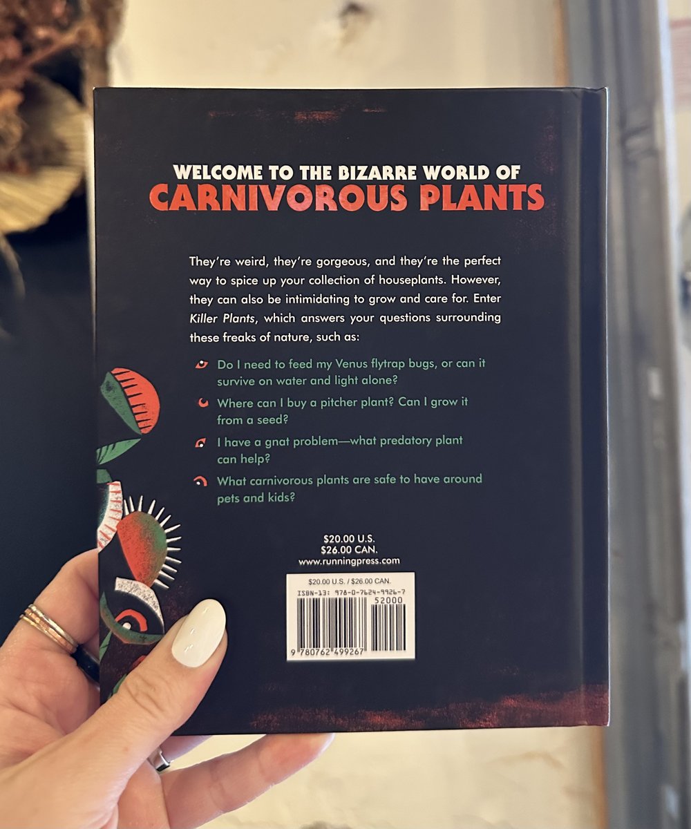killer plants: growing and caring for flytraps, pitcher plants, and other deadly flora book from flower + furbish Shop now at flower + furbish