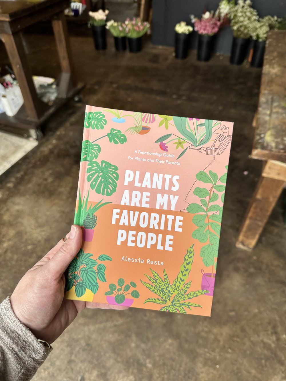 plants are my favorite people: a relationship guide for plants and their parents  from flower + furbish Shop now at flower + furbish