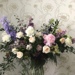 soft + serene shop now at flower + furbishfloral arrangement, Funeral, sympathy, vased arrangement