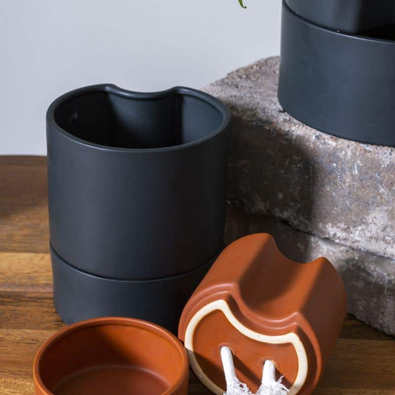 jett pot shop now at flower + furbishplant pot, Planter, Pot, Self watering, shipping