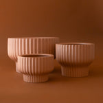 presley pedestal pot shop now at flower + furbish6 inch, 7 inch, 8 inch