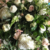 soft + serene casket spray shop now at flower + furbishfloral arrangement, Funeral, sympathy, Urn wreath