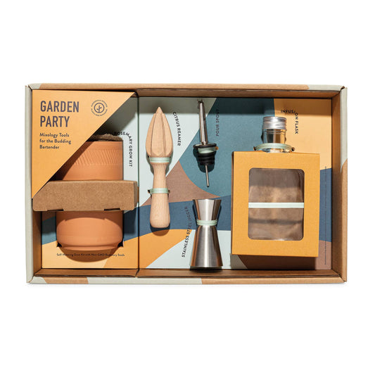 modern sprout garden party cocktail infusion botanical gift bundle  from flower + furbish Shop now at flower + furbish