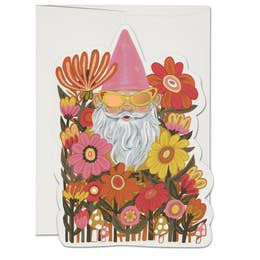 gnome blank card card from flower + furbish Shop now at flower + furbish