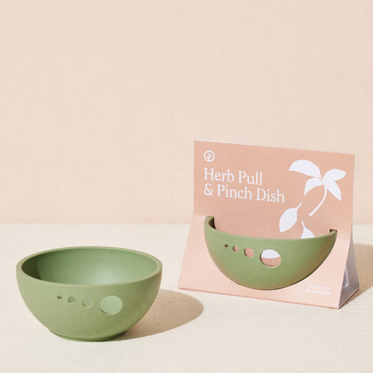 modern sprout herb pull and pinch dish  from flower + furbish Shop now at flower + furbish