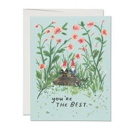 you’re the best blank card card from flower + furbish Shop now at flower + furbish