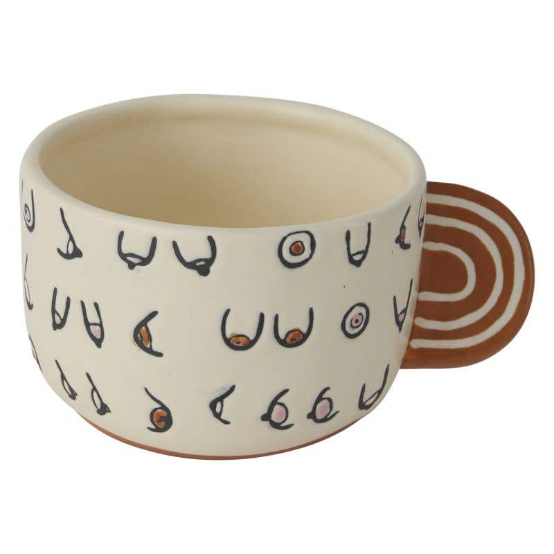 hieroglyphic mug mug from flower + furbish Shop now at flower + furbish