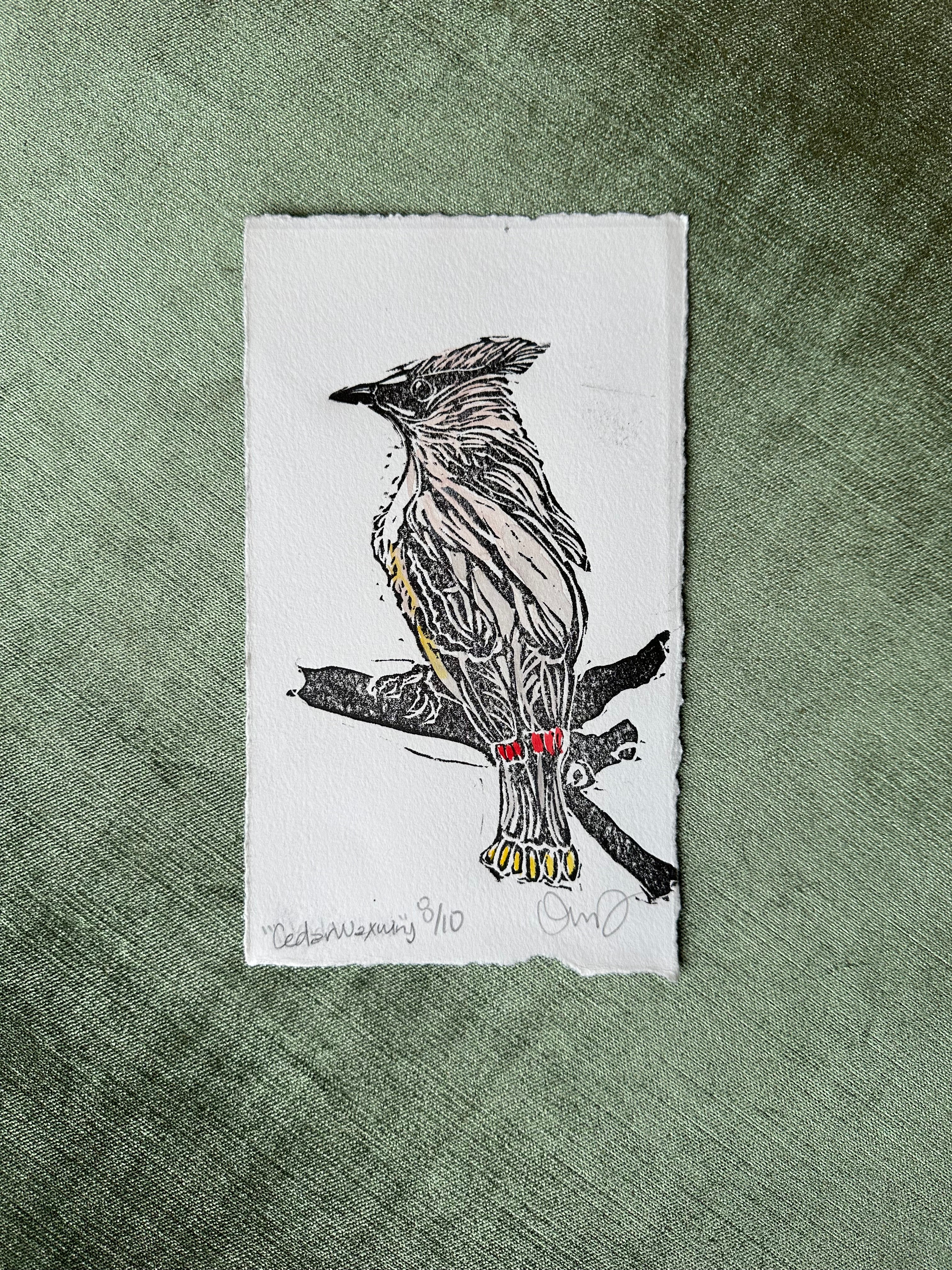 cedar wax wry print shop now at flower + furbishlife on mars, marlee, print, shipping