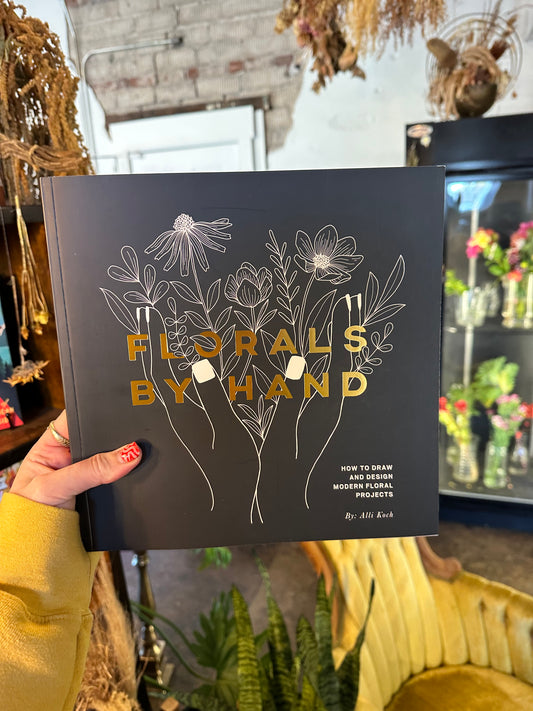 florals by hand: how to draw and design modern floral projects  from flower + furbish Shop now at flower + furbish