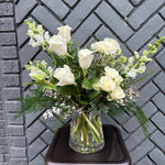 sylvie shop now at flower + furbishFlowers, fresh flower, sympathy, vased arrangement