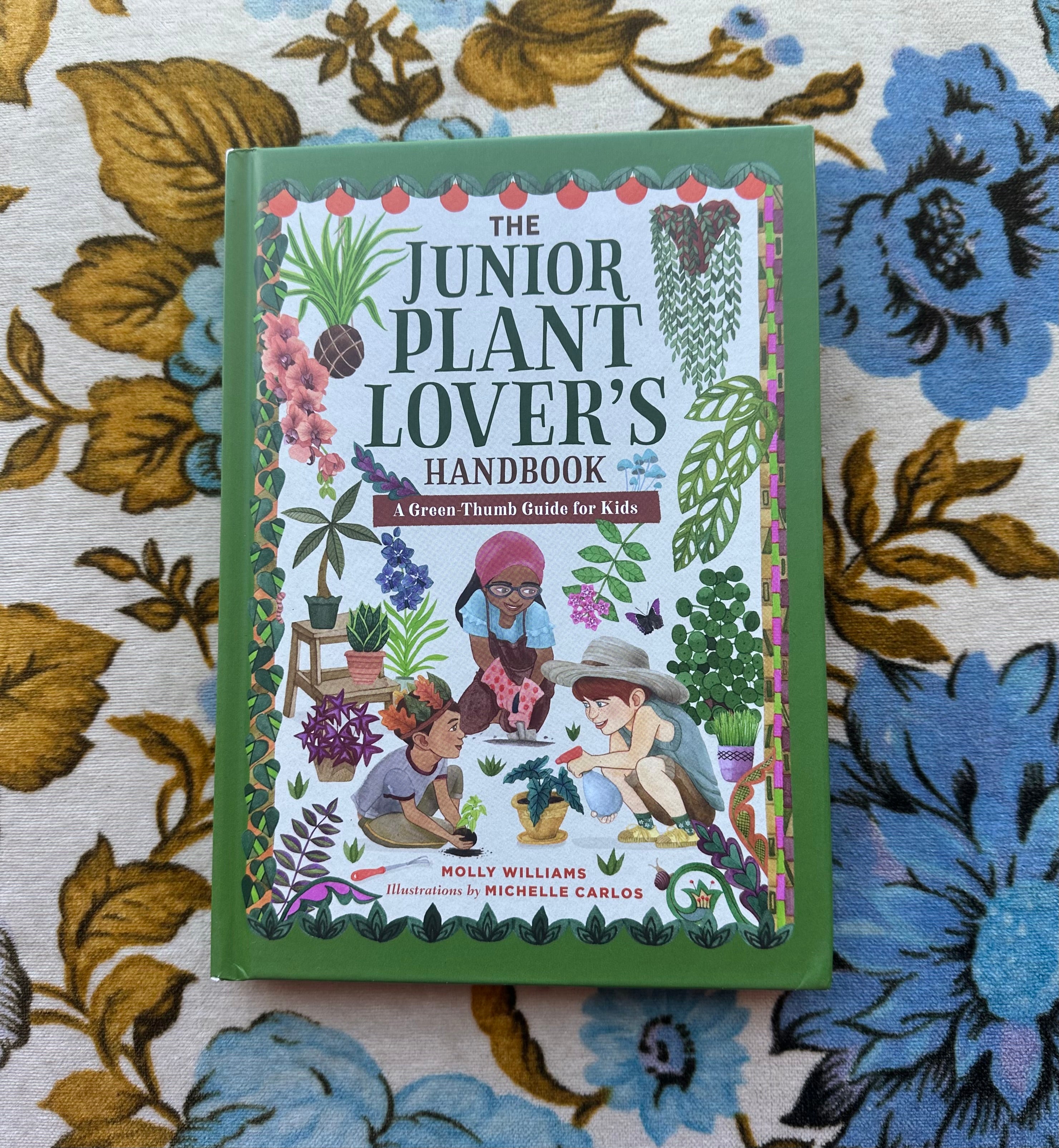 the junior plant lover's handbook: a green thumb guide for kids shop now at flower + furbishBook, Children’s book, local maker, plant, shipping