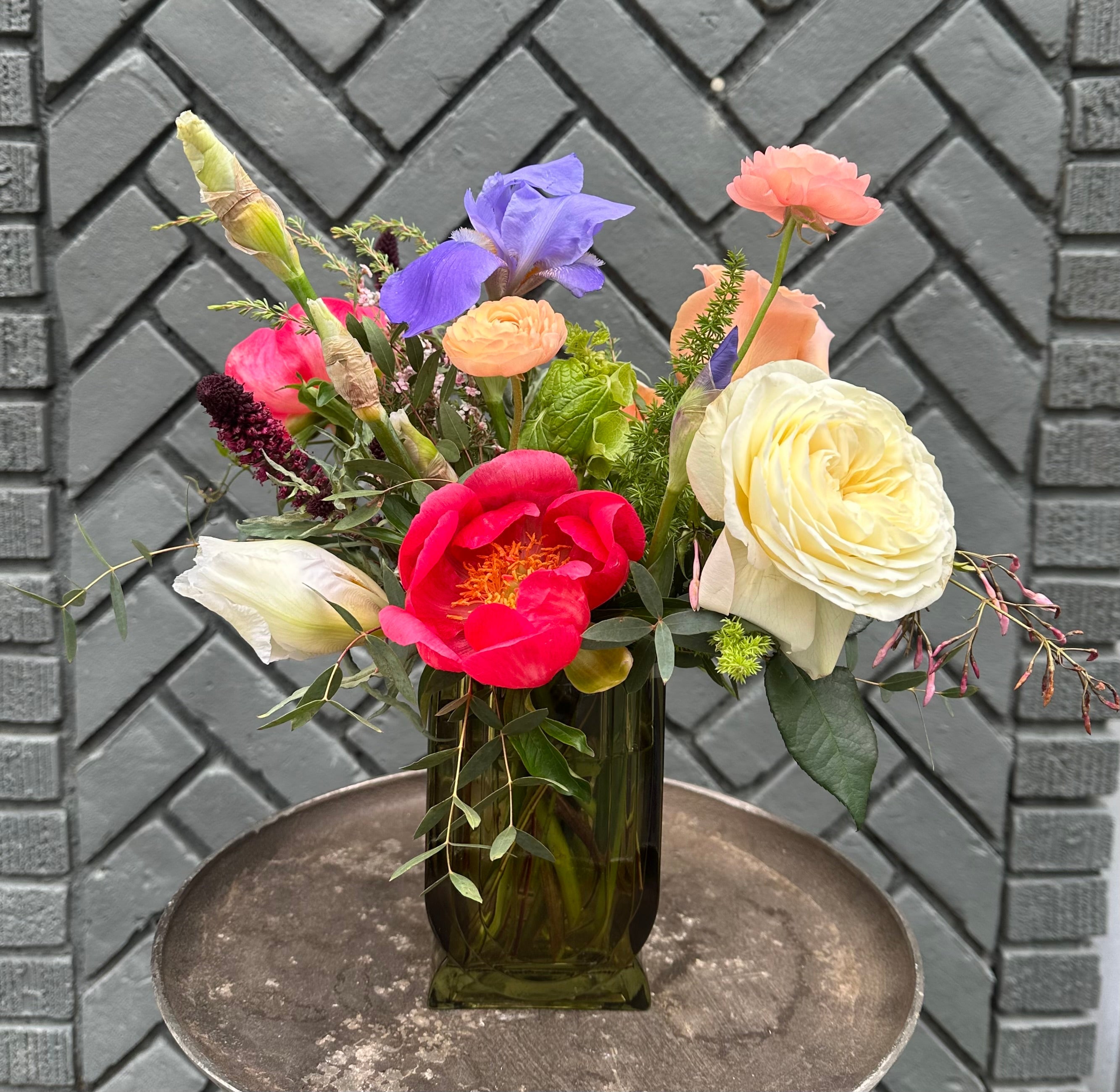 lollipops shop now at flower + furbishcelebration, floral arrangement, Flowers, Gift, vased arrangement