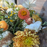 autumn beauty centerpiece shop now at flower + furbishfloral arrangement, Flowers, Holiday, Thanksgiving, vase, vased arrangement