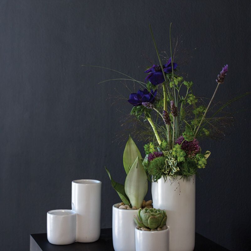 connection vase shop now at flower + furbish 1 inch, 2 inch, 3 inch, 4 inch, plant pot, Pot, vase, vessel