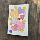 handpainted blank cards