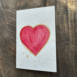 handpainted blank cards