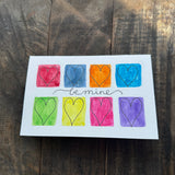 handpainted blank cards