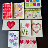 handpainted blank cards