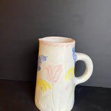 floral pitcher shop now at flower + furbishcara, shipping, vase